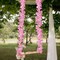 2 Pcs Artificial Cherry Blossom Flower Vines Cherry Blossom Garland